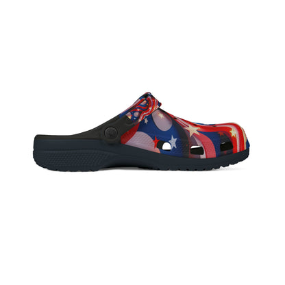 StarSpangled Clogs