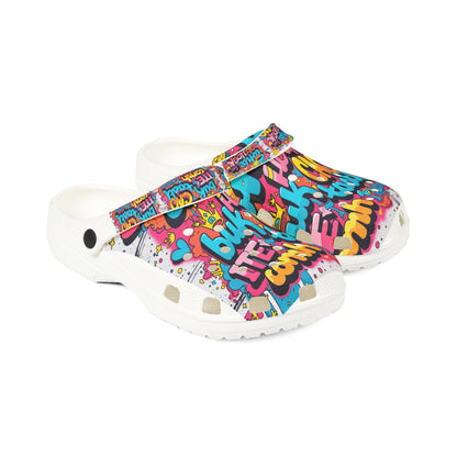 GraffitiGlow Clogs