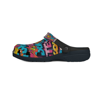 GraffitiGlow Clogs