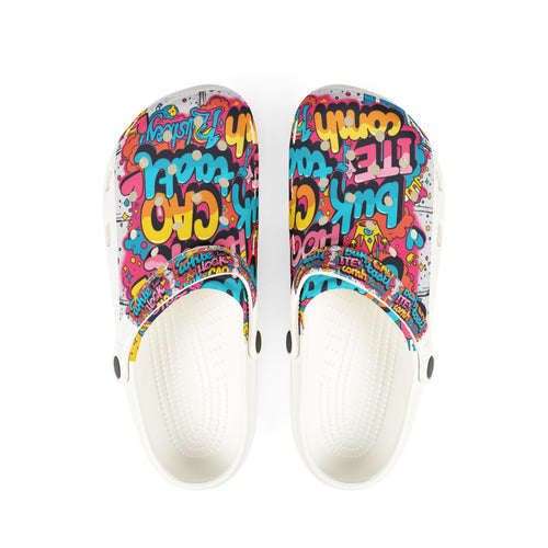 GraffitiGlow Clogs