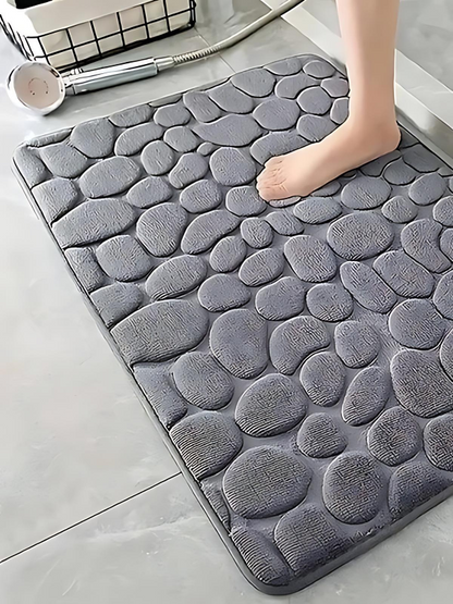 Cobblestone Comfort Bath Mat