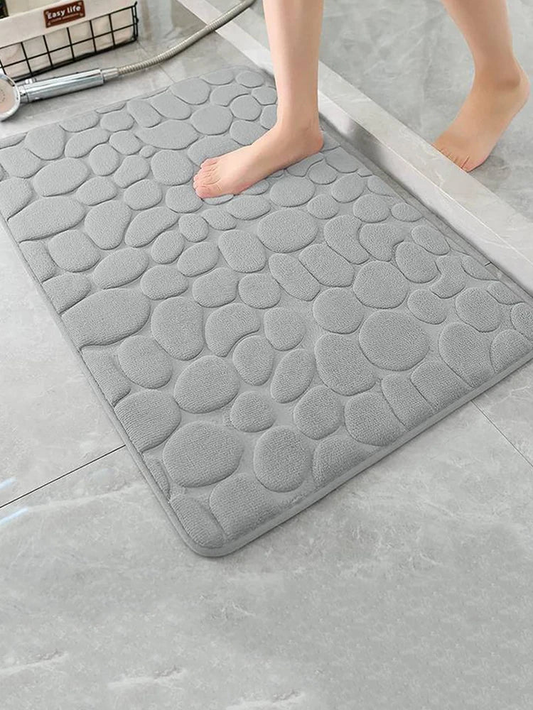 Cobblestone Comfort Bath Mat